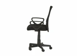 Bureaustoel Mosquito 56x47x99cm - stof - zwart