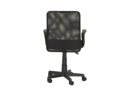 Bureaustoel Mosquito 56x47x99cm - stof - zwart