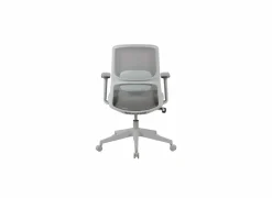 Bureaustoel Office 64x57,5x91cm - stof - grijs