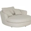 Chaise longue Isla 145x170x71cm - stof - ecru