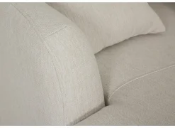 Chaise longue Isla 145x170x71cm - stof - ecru