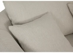 Chaise longue Isla 145x170x71cm - stof - ecru