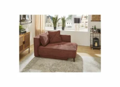 Chaise longue Rex Recamière  155x95x81cm - stof - roest met bedfunctie