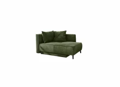Chaise longue Rex Recamière  155x95x81cm - stof - groen met bedfunctie