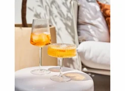 Salt & Pepper Champagnecoupe Ray 23cl - glas - transparant set van 4