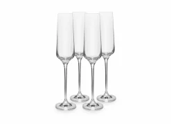 Salt & Pepper Champagneglas Mystique 19cl - glas - transparant set van 4