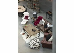 Chesterfield Stanley 3-zit - leder - bruin