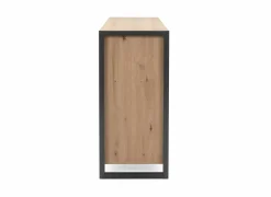 Commode Denver 120cm - decor - artisanale eik & anthraciet