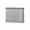 Commode Eline 110x45x88cm - decor - white oak/autumn oak