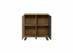 Commode Medan  80x40x85cm - melamine - artisanale eik