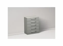 Commode Select 80x42x100cm - decor - zijdegrijs