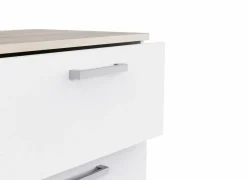 Commode Watson 119x41xH81cm - decor - kronberg eik & wit