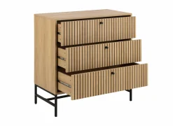 Commode 81x40x81cm - decor - bruin