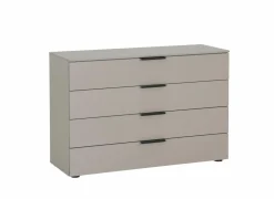Commode 120x80x42cm - decor - fango/zwart