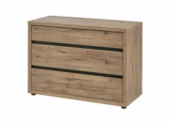 Commode 120x46x77cm - decor - scarlet eik