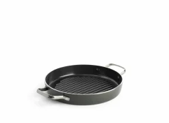 GreenPan Dagelijkse Kost grillpan Ø28cm - aluminium - olijfgroen