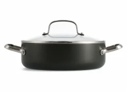 GreenPan Dagelijkse Kost stoofpan Ø24cm - aluminium - olijfgroen