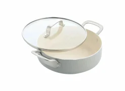 Dagelijkse Kost stoofpan Ø24cm - aluminium - beige & grijs