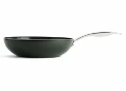 GreenPan Dagelijkse Kost wokpan Ø28cm - aluminium - olijfgroen