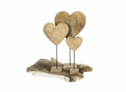 Mars & More Deco Staand hart H27cm
