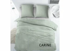 Dekbedovertrek Carine 200x220cm - katoen - groen