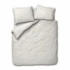 Dekbedovertrek Clover 240x200/220cm - percale - wit
