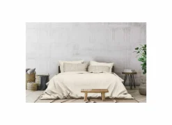 Dekbedovertrek Franela 140x220cm - flanel - desert sand