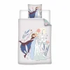 Dekbedovertrek Frozen 140x200cm - katoen - meerkleurig