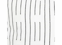 Dekbedovertrek Kain 240x220cm - katoen - wit & zwart