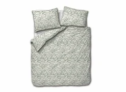 Dekbedovertrek Logy 240x220cm - katoen satijn - groen