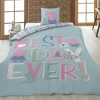 Dekbedovertrek Peppa Pig 140x200cm - microvezel - blauw