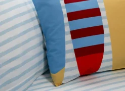 Dekbedovertrek Surfboard 200x200/220cm - katoen - multicolor