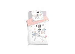 Dekbedovertrek Unicorn 140x200cm katoen