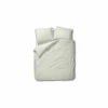 Dekbedovertrek 240x200/220cm - percale katoen - ecru