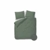 Dekbedovertrek 260x220/240cm - tetra katoen - groen