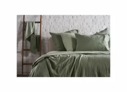 Dekbedovertrek 260x220/240cm - tetra katoen - groen