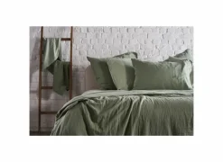 Dekbedovertrek 240x200/220cm - tetra katoen - groen