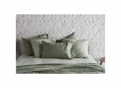 Dekbedovertrek 240x200/220cm - tetra katoen - groen