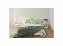 Dekbedovertrek 240x200/220cm - tetra katoen - lichtgroen