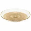 Dessertbord Celeste Ø20cm - glas - goud