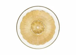 Dessertbord Celeste Ø20cm - glas - goud