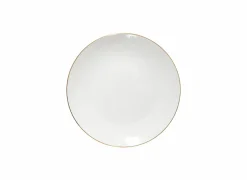 Dessertbord Petit Salon Ø19cm - porselein - beige & wit