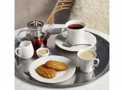 Bonbistro Dessertbord Retro Ø16,5cm - porselein - ivoor