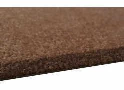 Deurmat Eco-clean 39x58cm - polyamide - bruin