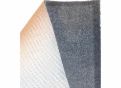 Deurmat Eco-clean 39x58cm - polyamide - lichtgrijs