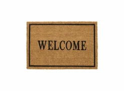Deurmat E-Coco Welcome 40x60cm - kokos - bruin