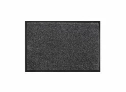 Deurmat Twister 40x60cm - polyamide - grijs