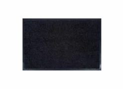 Deurmat Wash & Clean 50x75cm - kunststof - zwart