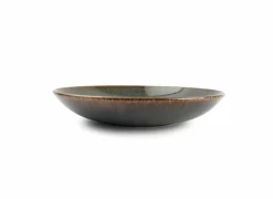 Salt & Pepper Diep bord Cirro  Ø26cm - porselein - groen