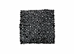 Douchemat antislip Paradise 54x54cm zwart